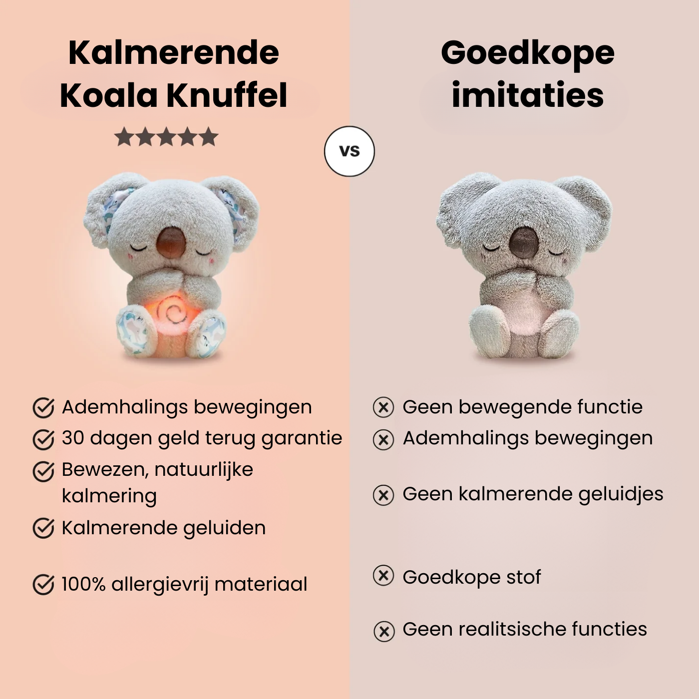 Kalmerende Koala Knuffel